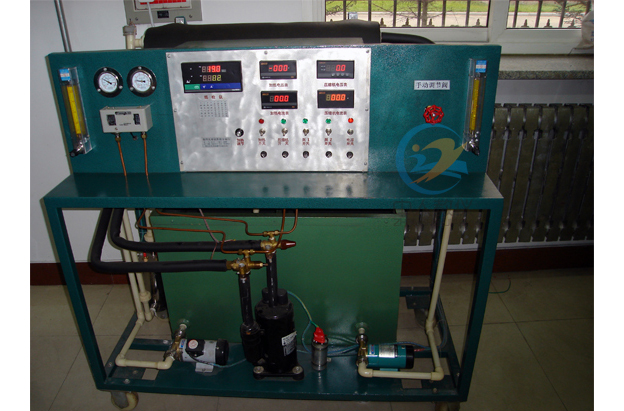 制冷压缩机性能实验台,智能制冷压缩机测试实训装置