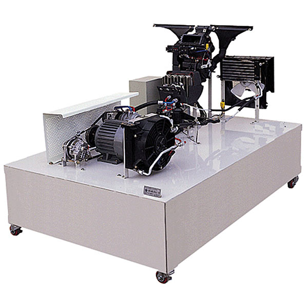 汽车空调系统接线、装配、调试运行实训台,军用汽车空调实训台