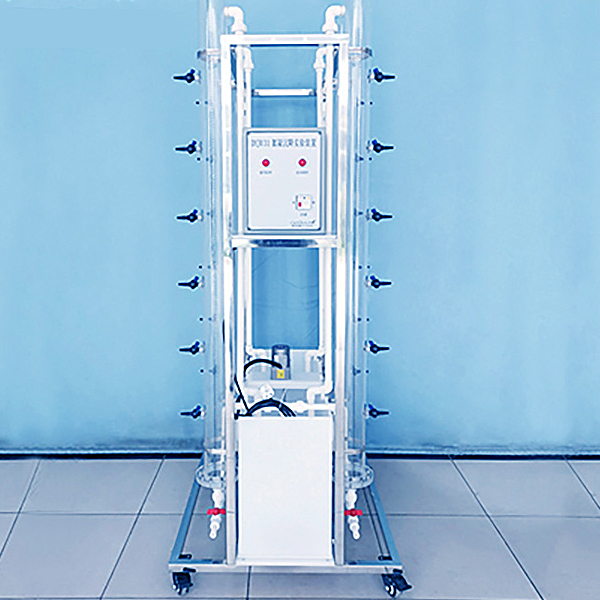 机械搅拌絮凝塔实验装置,絮凝沉淀实训台