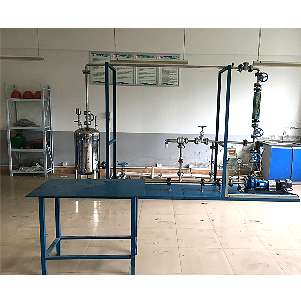 化工管路拆装实验台(图1) 化工管路拆卸装配实验台,液压元件拆卸装配实验装置